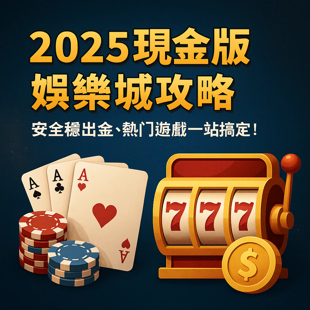 【2026現金版娛樂城攻略】穩出金、熱門玩法通通搞定